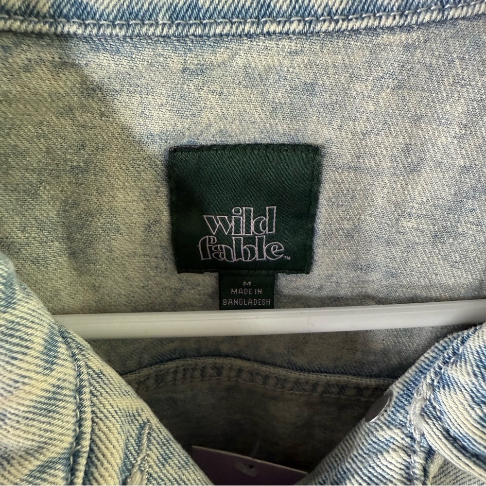 Wild Fable Multicolor Jean Jacket - Picture 11 of 11